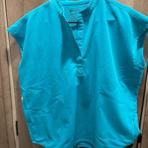 Teal figs scrubs